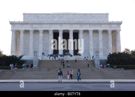 Lincoln "Tempel" Memorial Washington DC Lincoln Park Stockfoto