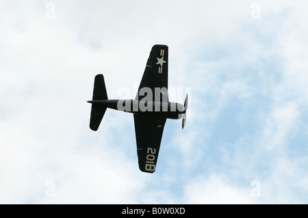 Grumman F8F - 2P Frühling Bearcat Duxford Airshow 2008 Stockfoto