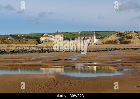 Croyde Bay an der Küste von North Devon, England Stockfoto