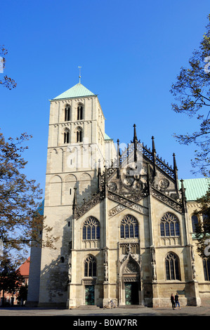 St.-Paulus-Dom, St. Pauls Cathedral, Münster, Nordrhein-Westfalen, Deutschland, Europa Stockfoto