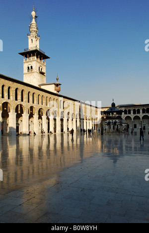 Große Moschee von Damaskus aka Omayyaden-Moschee, Damaskus, UNESCO-Weltkulturerbe, Syrien, Naher Osten Stockfoto