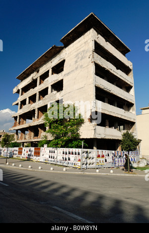 Zerstört während des Bürgerkrieges, Mostar, Bosnien und Herzegowina, Balkan Stockfoto