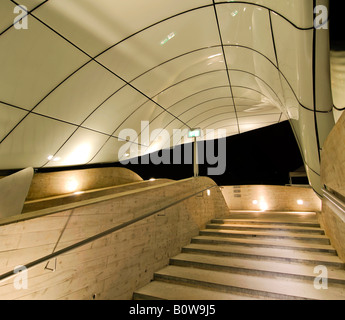 Hungerburgbahn Bahn, Bergstation von Architektenstar entworfen, Zaha Hadid, Innsbruck, Tirol, Österreich, Europa Stockfoto