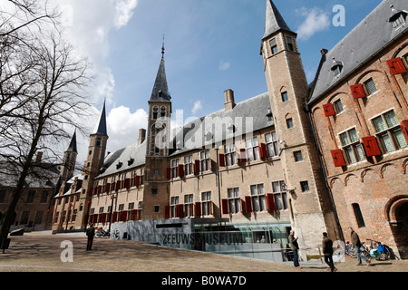 Abdij, Abtei, Zeeuws Museum, Landesmuseum, Middelburg, Walcheren, Zeeland, Niederlande Stockfoto