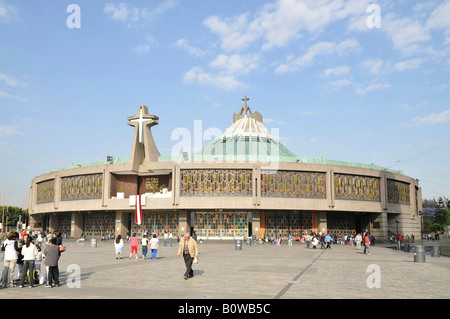 Neue Basilika Guadalupe, Kirche in Mexiko-Stadt, Mexiko, Nordamerika Stockfoto