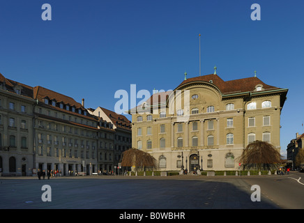 Schweizerische Nationalbank oder der Schweizerischen Nationalbank am Platz der Bundesplatz in Bern, Schweiz, Europa Stockfoto