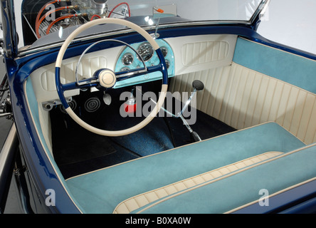 Kaffee Mühle 1930 Ford A Custom Car Interieur. Kredit: Goff Langish-Smith Memorial Gruppe. Stockfoto