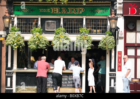 Europa London Chandos legen Sie Covent Garden die Harfe Gastwirtschaft Stockfoto