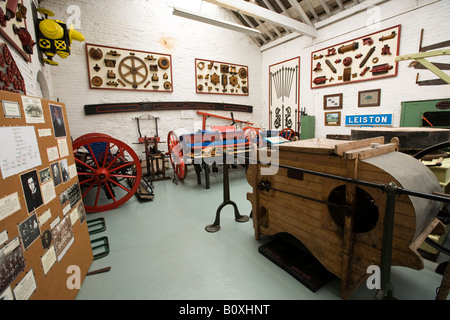 UK England Suffolk Leiston lange Shop Industriemuseum Display im Garrett Zimmer Stockfoto