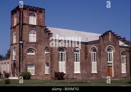 Saint John's Anglican Cathedral in Belize City, Belize, Central America Stockfoto