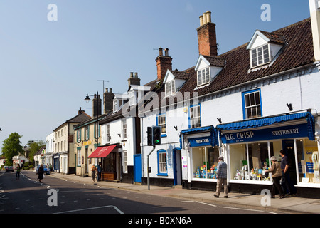 UK England Suffolk Saxmundham High Street Stockfoto