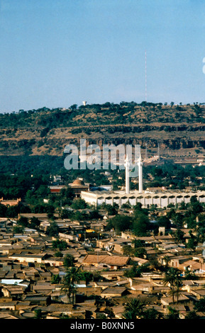 Zentrale Ansicht Mali Bamako von Hotel De Amitie Stockfoto