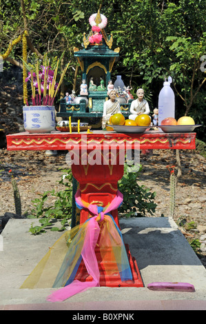 Geisterhaus, Thailand, Koh Chang Animismus Stockfoto