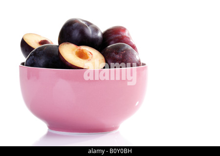 Roten Pflaumen Stockfoto