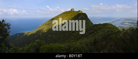 Circeo Vorgebirge Stockfoto