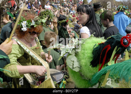 Die Buchse im grünen Festival, Hastings, East Sussex Stockfoto