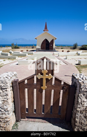 Kleine Kapelle Alto Vista Kirche Aruba Stockfoto