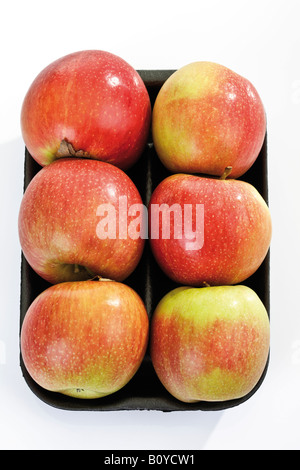 Braeburn-Äpfel Stockfoto