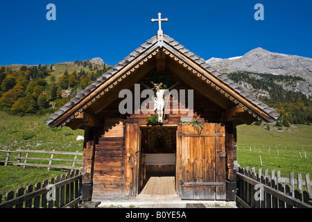 Österreich, Tirol, Karwendel, Kapelle Stockfoto