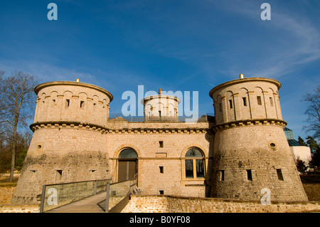 Festung Fort Thuengen - Draei-Eechelen, Luxemburg-Kirchberg Stockfoto