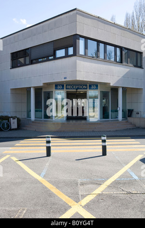 Empfang am CERN Genf Schweiz Stockfoto