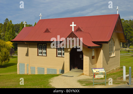 St. Davids Kirche, Port Arthur, Tasmanien Stockfoto