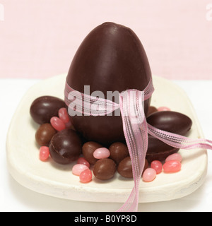 Schokoladeneier Stockfoto