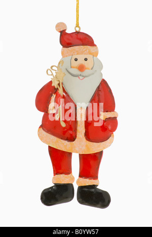 Weihnachtsdekoration, Santa Claus Stockfoto