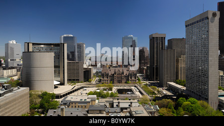 Die Innenstadt von Toronto panarama Stockfoto