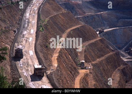 Martha Gold Mine Waihi Coromandel Halbinsel, Nordinsel, Neuseeland Stockfoto