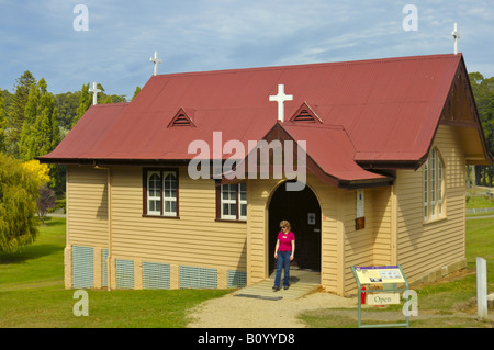 St. Davids Kirche in Port Arthur Stockfoto