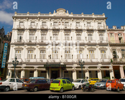 Hotel Inglaterra Havanna Kuba Stockfoto