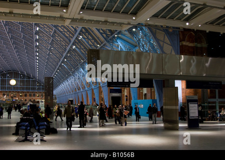 Eröffnung Tag - St Pancras International Station - London Stockfoto