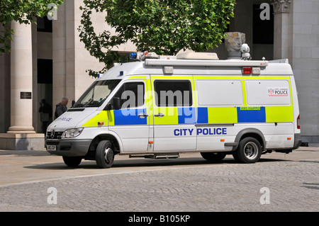 City of London Police Force van Stockfoto