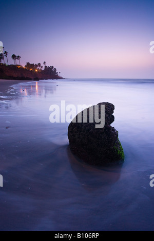 Sonnenuntergang am Ngala Strand, Bakau, Gambia, Westafrika Stockfoto