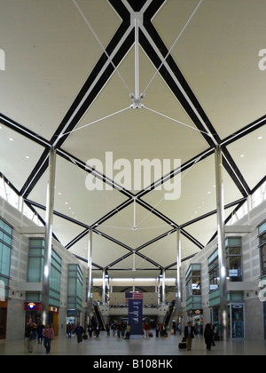 Main Hall Detroit Intl Flughafen Detroit Michigan/USA Stockfoto