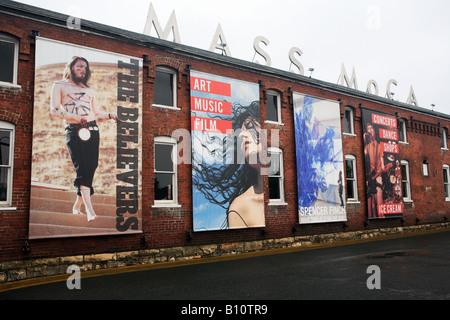 Massachusetts Museum of Contemporary Arts, Mass MoCA, North Adams, Massachusetts, New England, USA. Stockfoto
