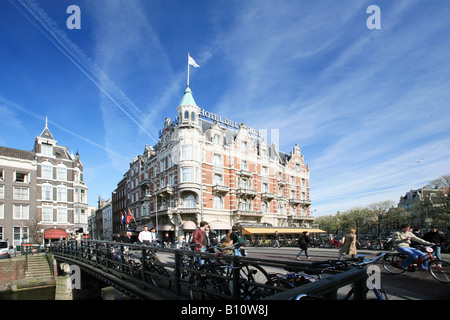 Hotel De l ' Europe, Amsterdam, Holland, Niederlande Stockfoto