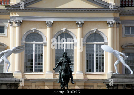 Schloss Charlottenburg, im Auftrag von Königin Sophie Charlotte, 1695, Statue von Friedrich Wilhelm, Charlottenburg, Berlin Stockfoto