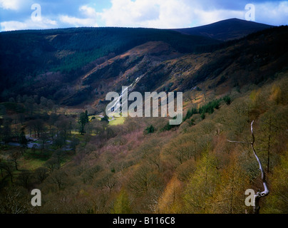 Powerscourt Wasserfall, Co Wicklow, Irland Stockfoto