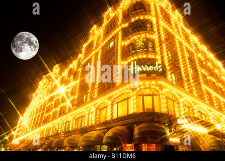 1988 HISTORISCHES KAUFHAUS HARRODS („CHARLES WILLIAM STEPHENS 1939") BROMPTON ROAD KNIGHTSBRIDGE LONDON ENGLAND UK Stockfoto