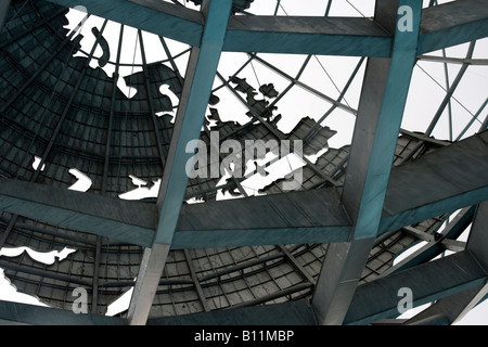 EUROPAKARTE UNISPHERE GLOBE (©GILMORE D CLARKE 1964) FLUSHING MEADOWS CORONA PARK QUEENS NEW YORK CITY USA Stockfoto