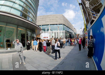 Liverpool One shopping-Bereich Stockfoto