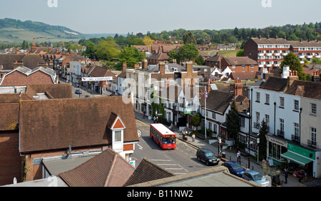 Die High Street, Dorking, Surrey Stockfoto