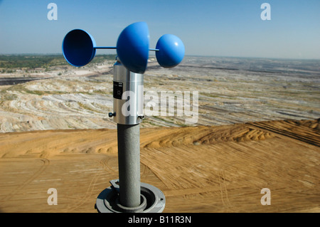 Windmesser Stockfoto