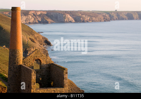 Wheale Coate Zinnmine, Cornwall Stockfoto