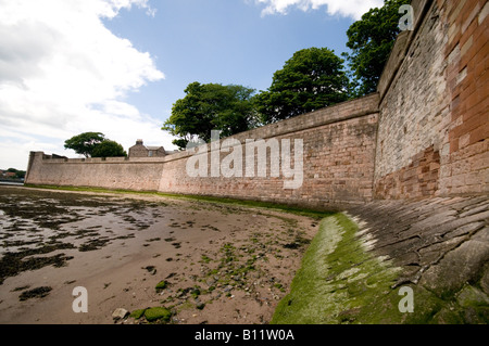 Berwick nach Tweed Stadtmauer Stockfoto