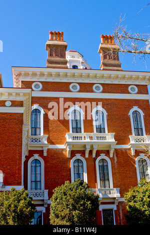 Historischen 19. Jahrhundert Wohnsitz in Macon Georgia Stockfoto