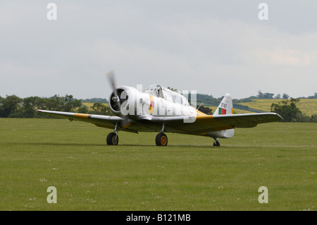 North American T6 Harvard Duxford Spring Airshow 2008 Stockfoto