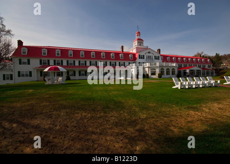 Hotel Tadoussac, La Haute-Côte-Nord, Québec, Kanada Stockfoto